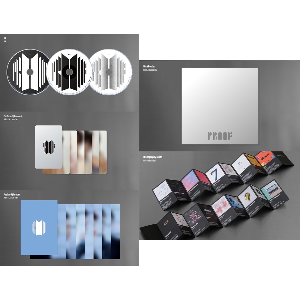 BTS - Proof Compact Album Kpop