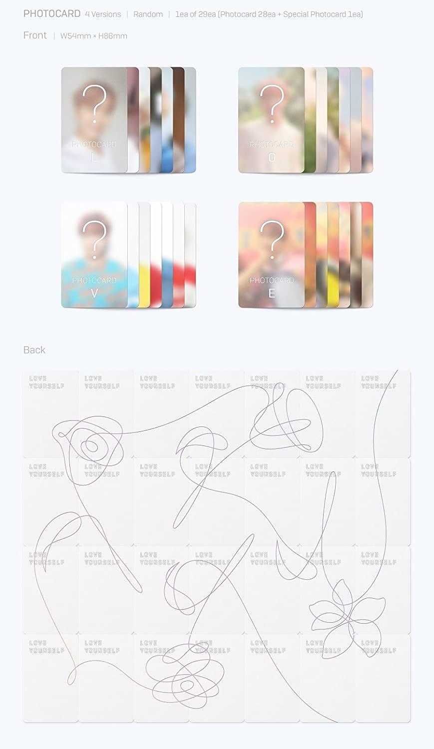 BTS - Love Yourself: Her (Versión O) 5th Mini Album