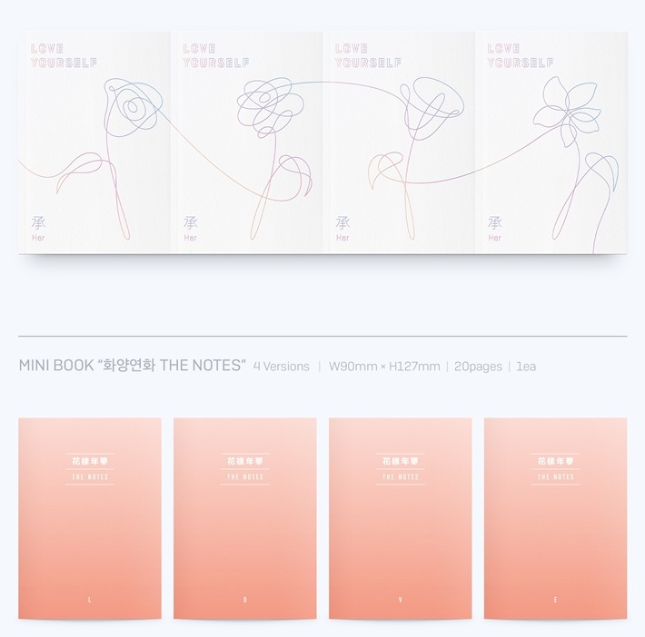 BTS - Love Yourself: Her (Versión O) 5th Mini Album