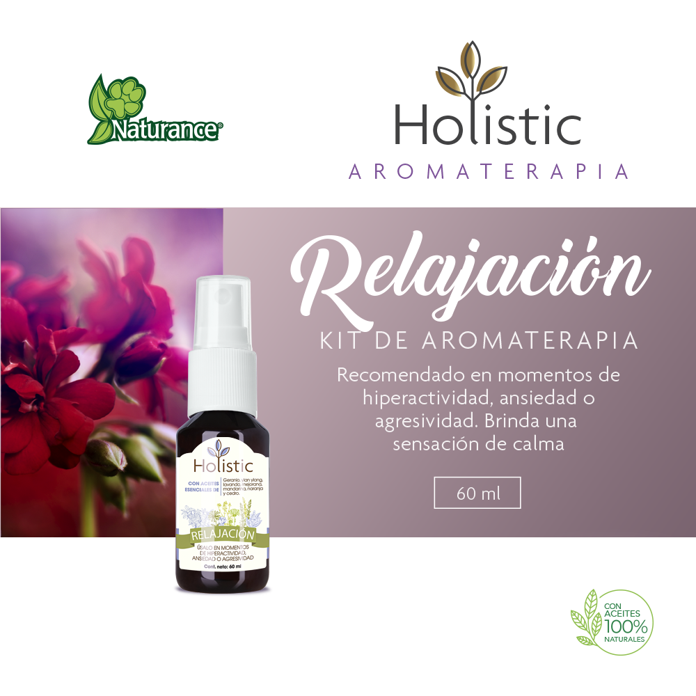 KIT DE AROMATERAPIA RELAJACION 60 ML