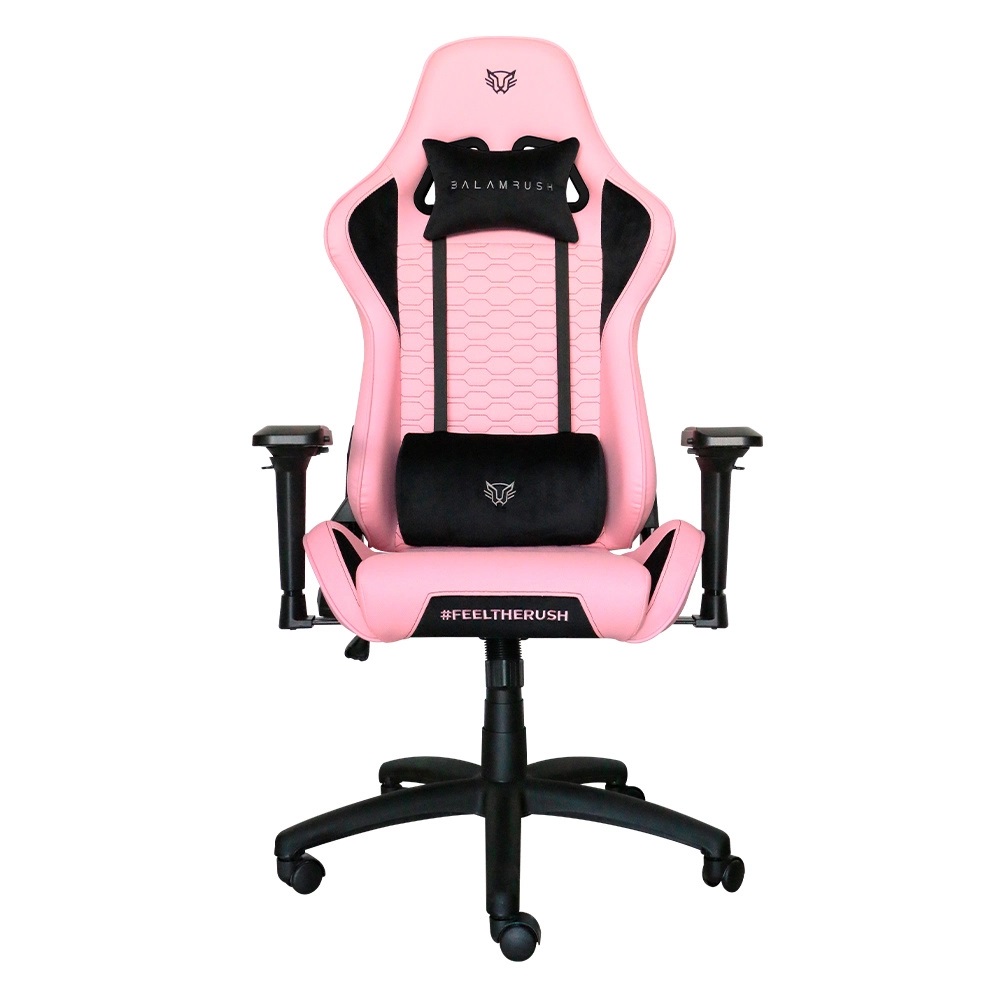 Balam Rush Silla Gamer Thunder Rush 2, hasta 150Kg, Rosa