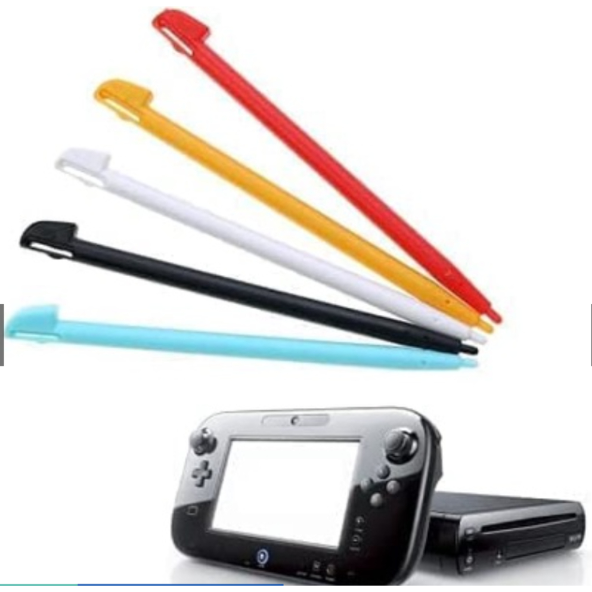 Stylus Pen Compatible Con Wii U (Negra)