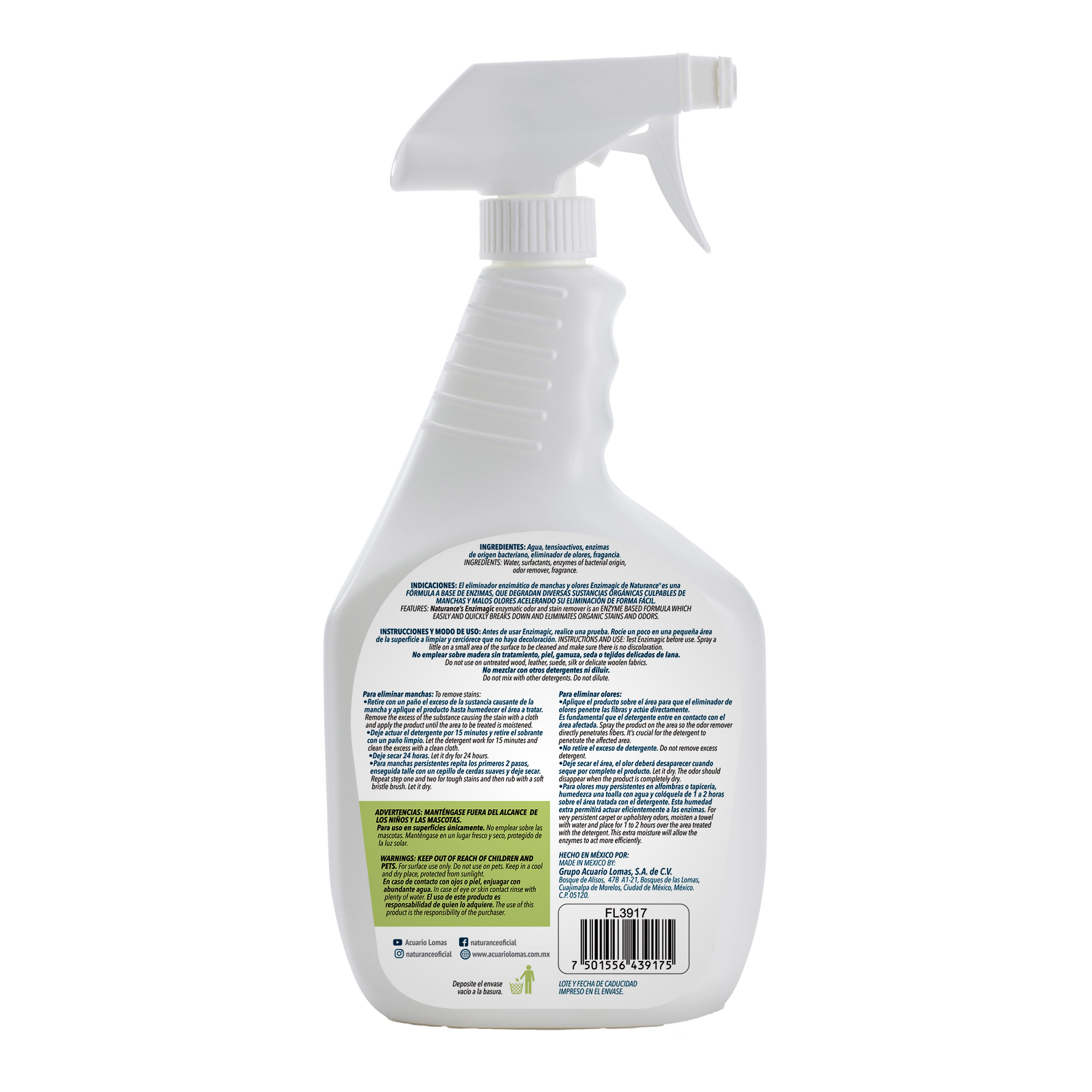 ENZIMAGIC LIMPIADOR DE ACCION ENZIMATICA 1 L