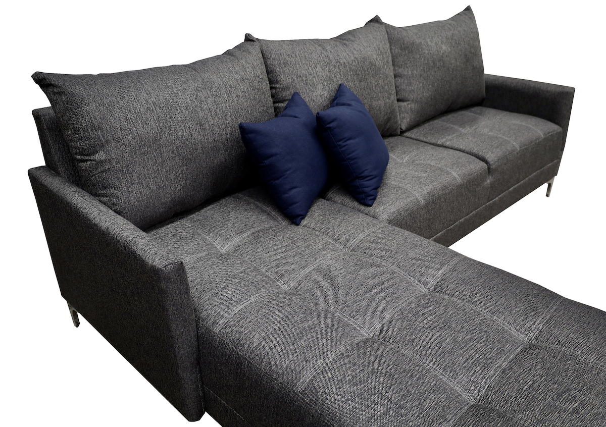 Sala Esquinera Caslon - El Bazar Store, Moderna, 260 x 180 cm, modular, abotonada