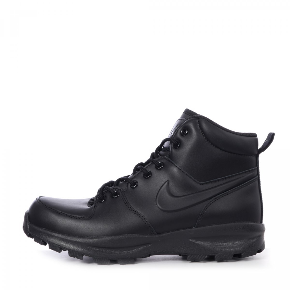 BOTA NIKE MANOA LEATHER TRIPLE BLACK (454350-003)