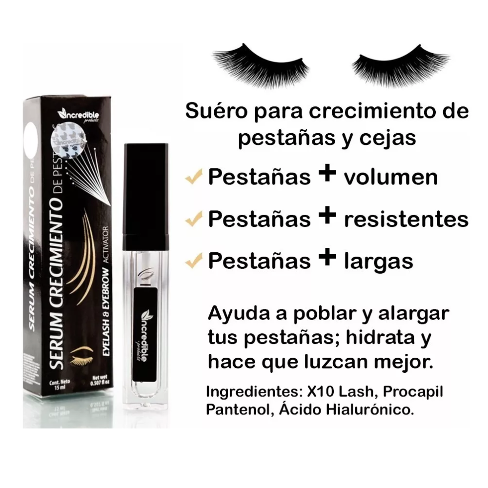 Serum Para Pestañas Alargador Crecimiento Rimer - 15 Ml