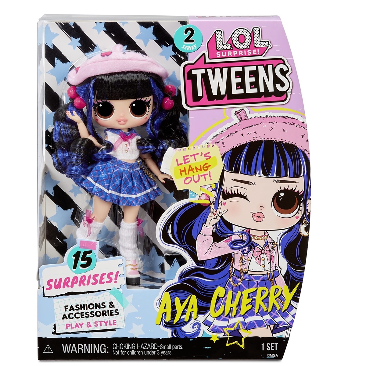 L.O.L. Surprise! O.M.G lOL Tweens Aya Cherry 15 Sorpresas serie 2 Mga