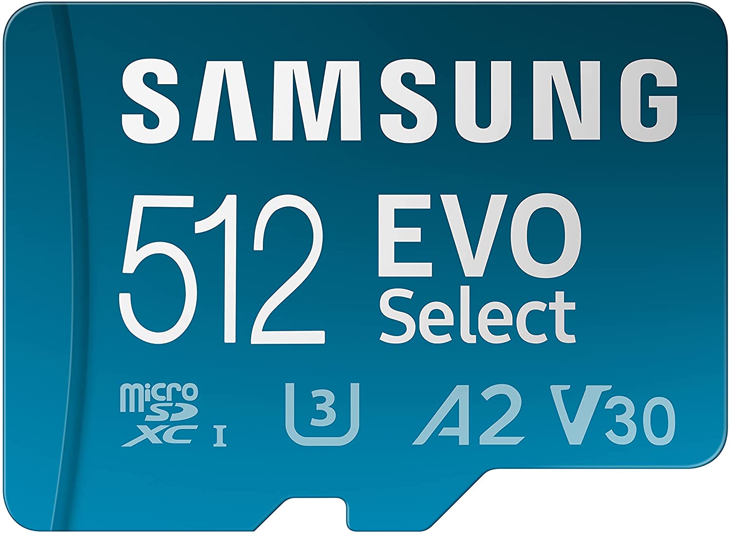 Memoria microSD 512GB Samsung Evo Select Clase 10 4K UHD