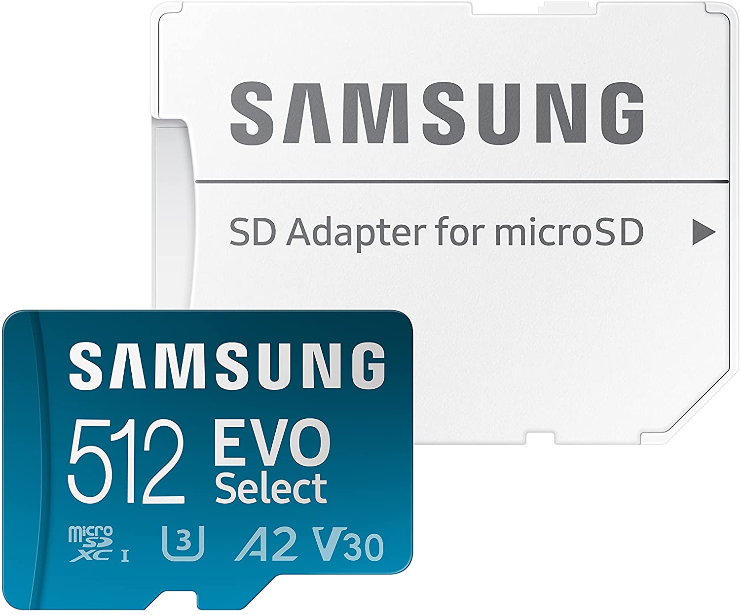 Memoria microSD 512GB Samsung Evo Select Clase 10 4K UHD
