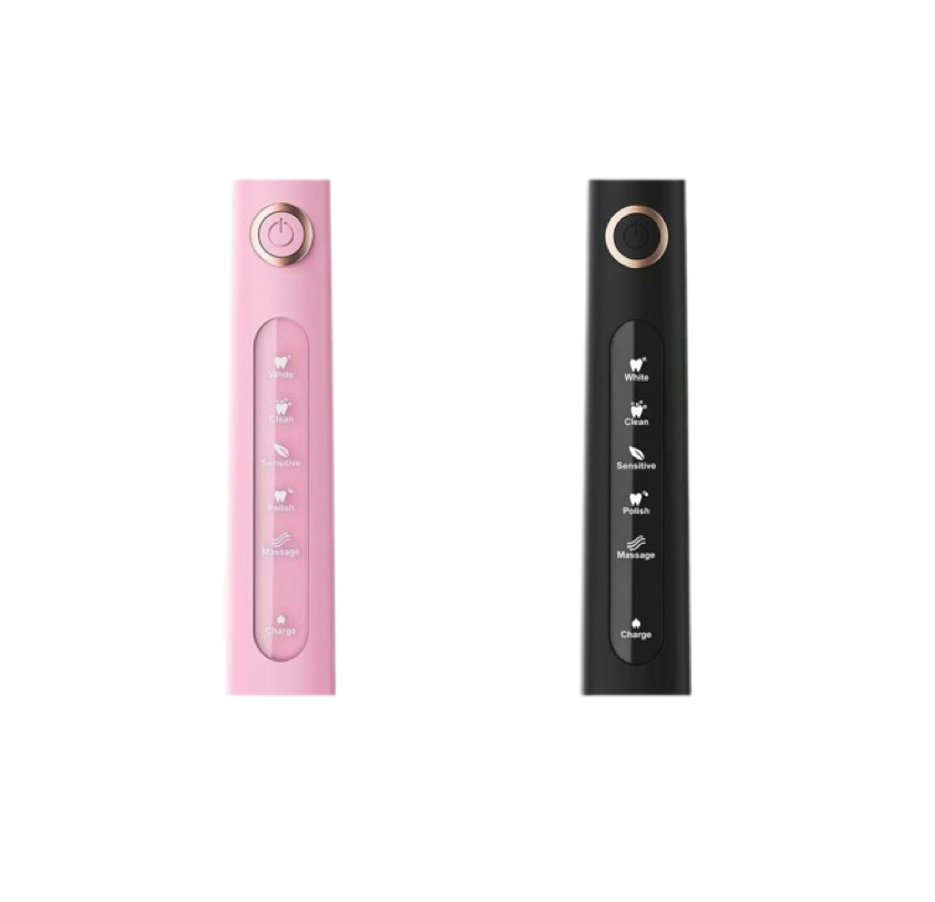 Cepillo De Dientes Eléctrico Fairywill Ultrasónico C/5 Modos 2 pack Negro y Rosa