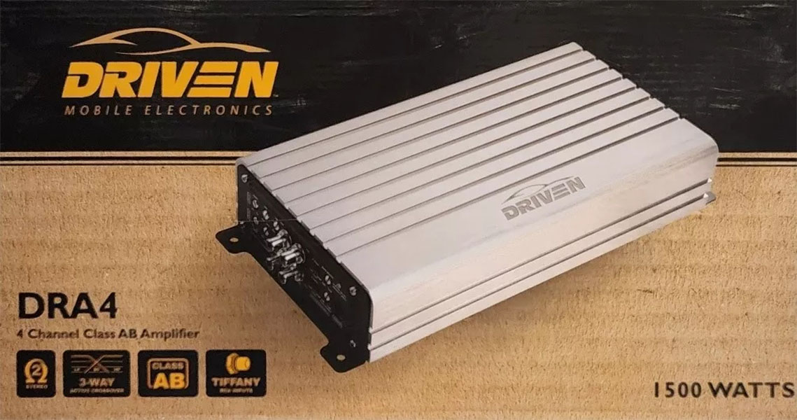 Amplificador Driven Dra4 4ch Gran Calidad Y Potencia