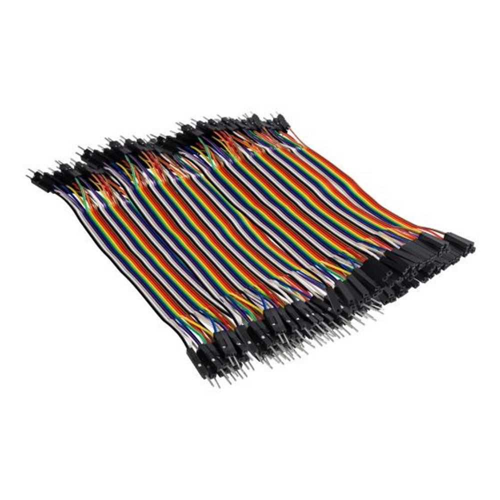 Juego 120 Cables Tipo Dupont 20cm Calibre 28AWG Steren