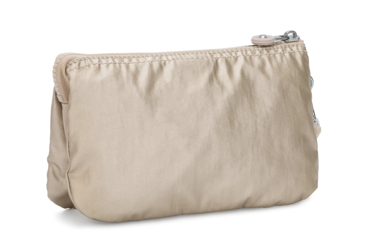 Cosmetiquera Kipling color dorado