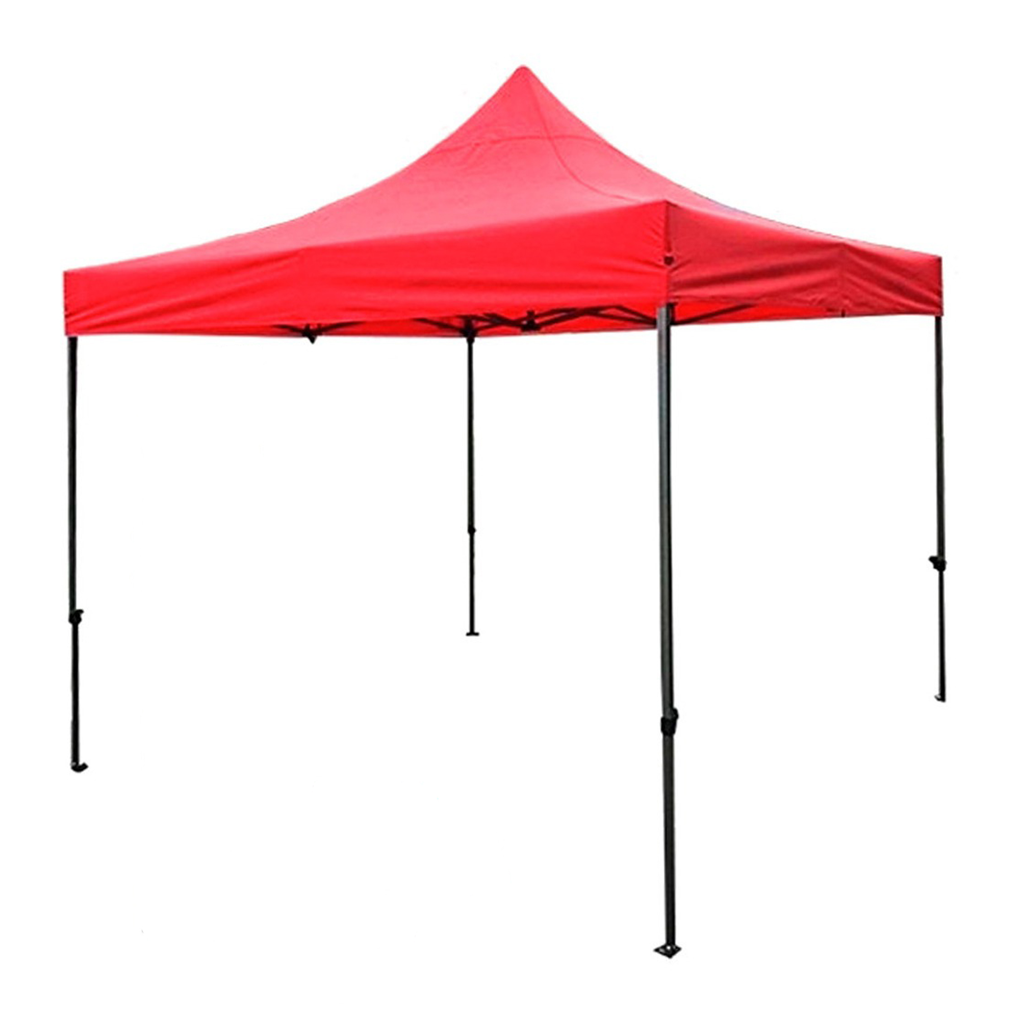 Toldo Rojo Reforzado Tipo Carpa Plegable 3x3m Impermeable