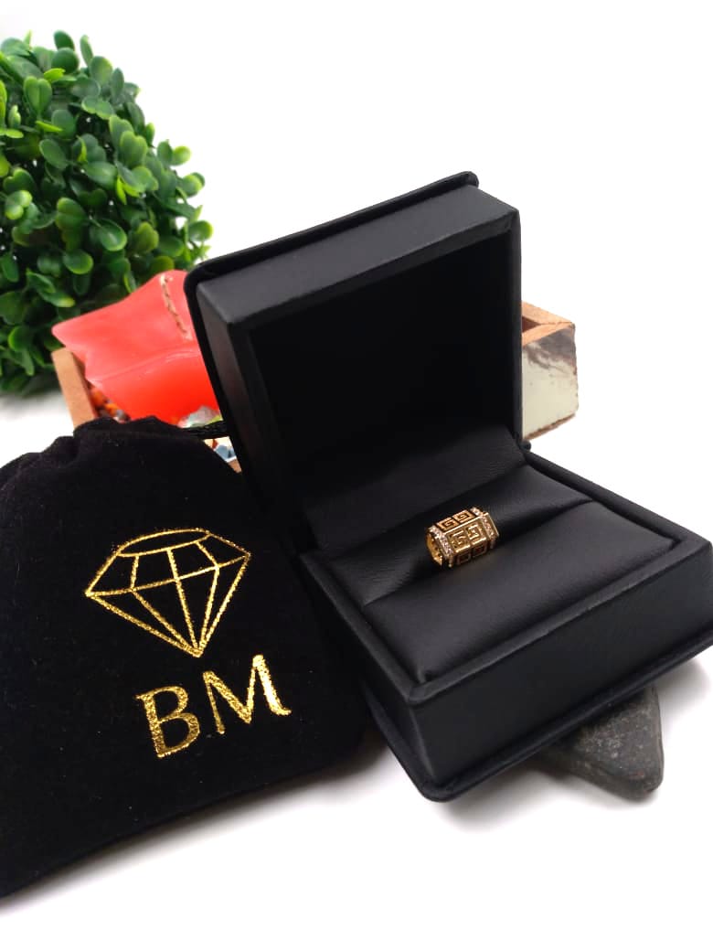 Dije Bijoux Marquise Greca Azteca Oro Turco 10k