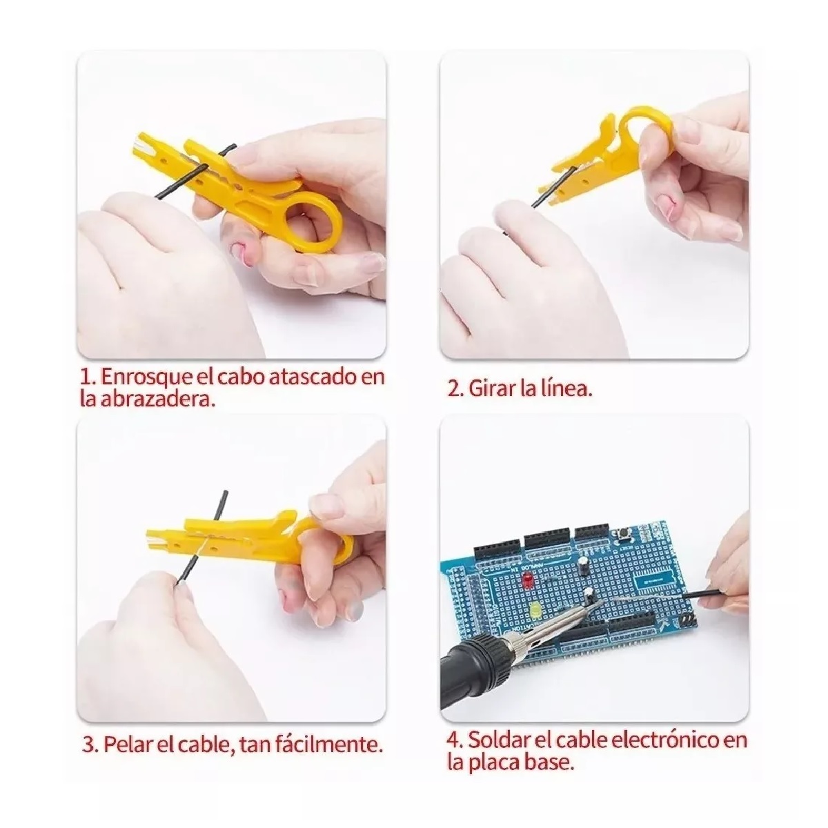 Kit De Soldador Eléctrico C/herramientas, Puntas, Multímetro