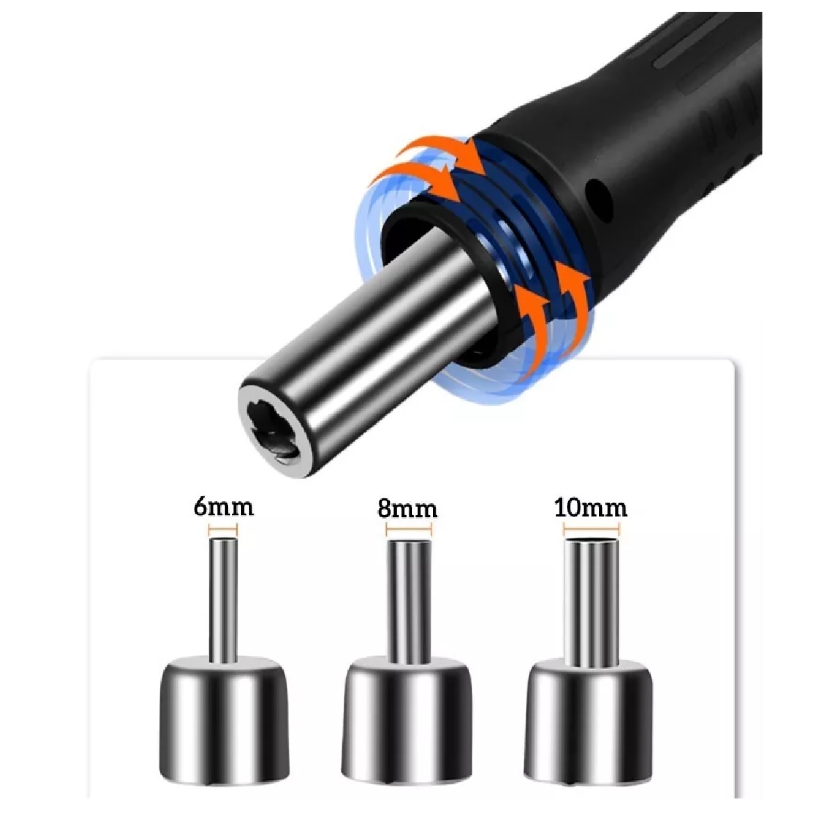 Estacion De Cautín Tipo Lápiz Pistola De Calor 2 En 1