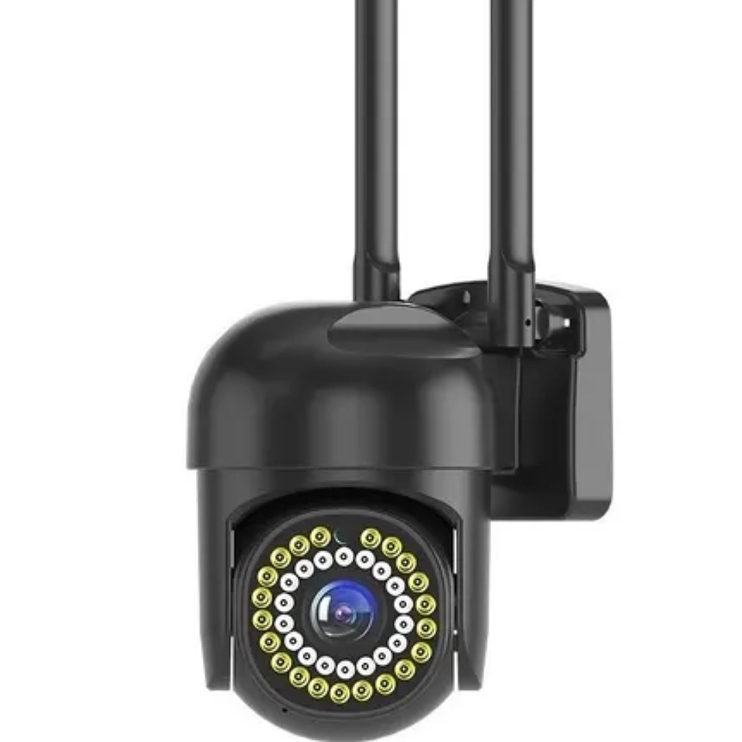 Cámara De Seguridad Exterior Wifi Hd 1080p Con Alarma Ip