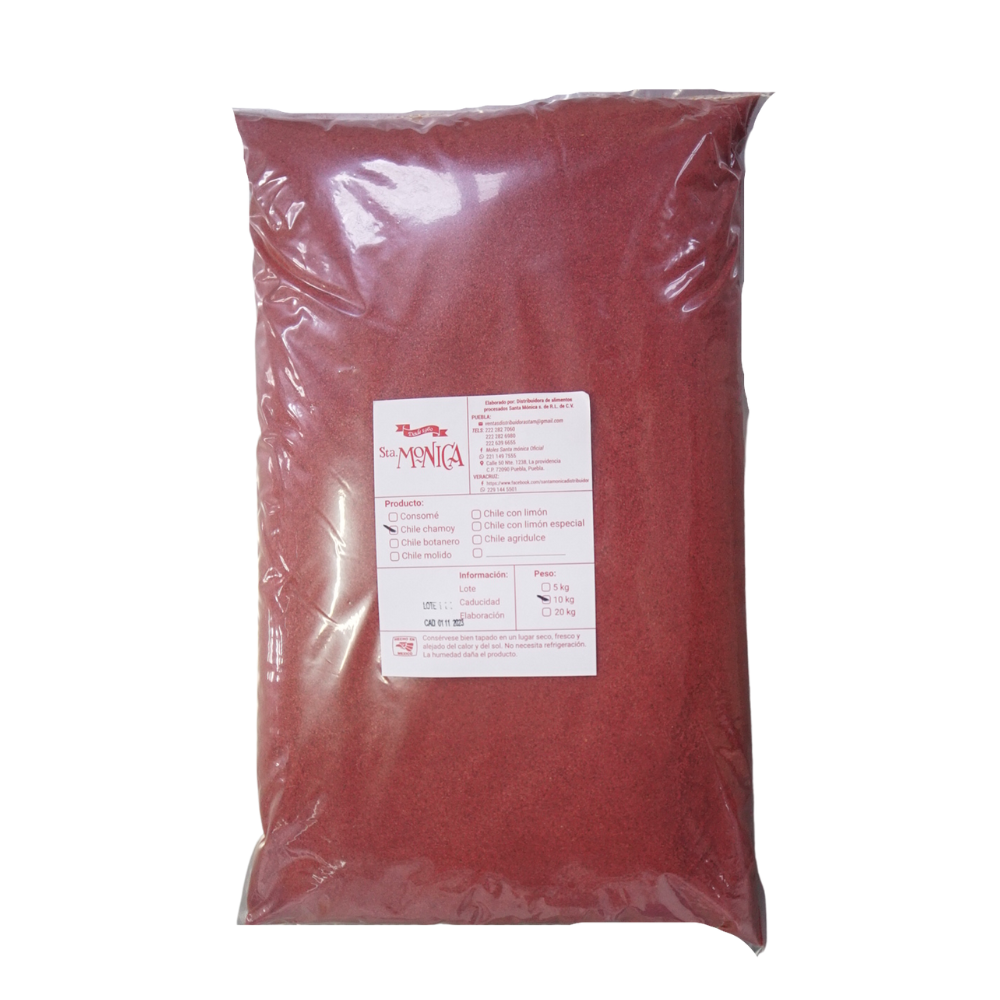 Chile chamoy dulce en polvo Santa Mónica 5 kg