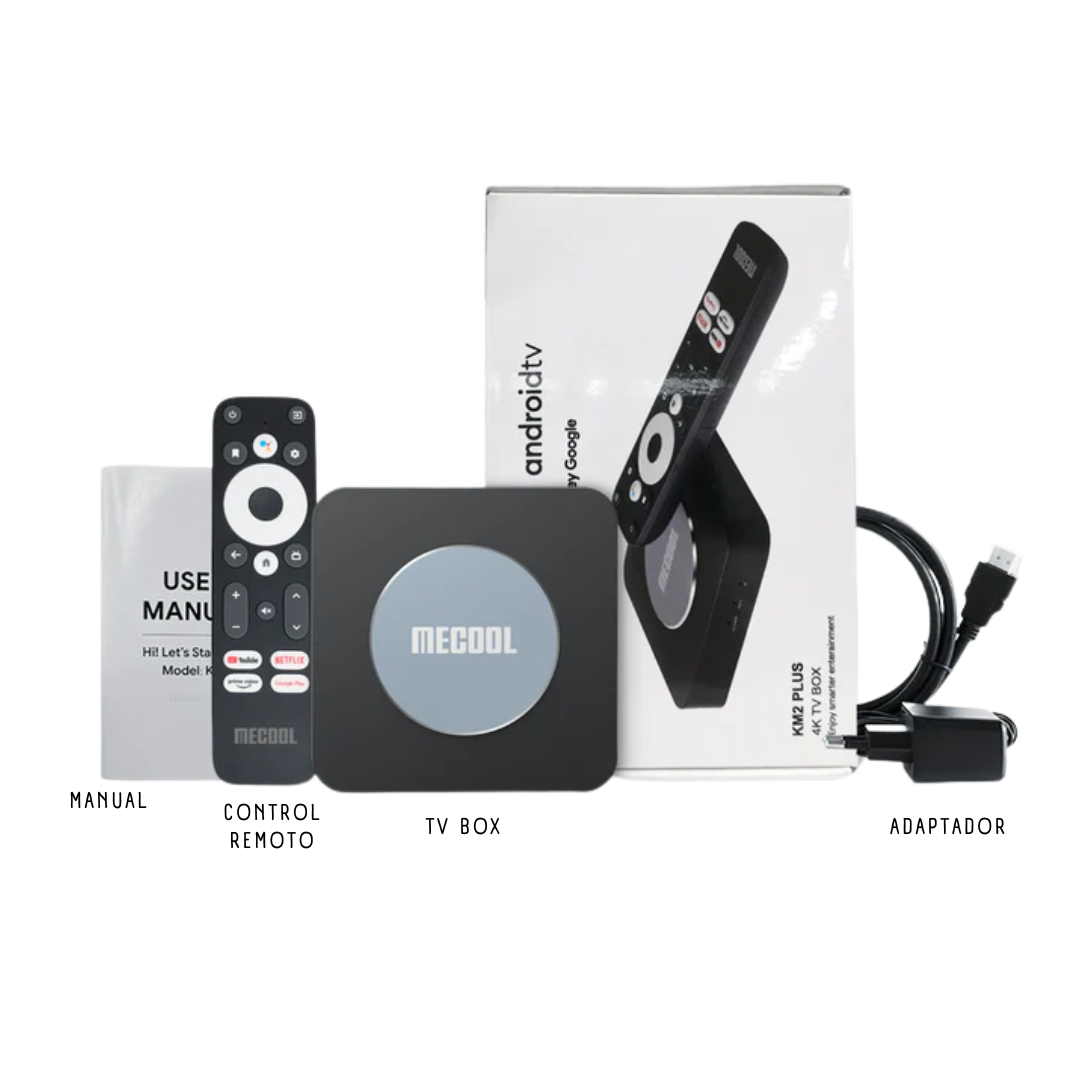 TV BOX KM2 PLUS Android 11 4K TV Streaming MECOOL