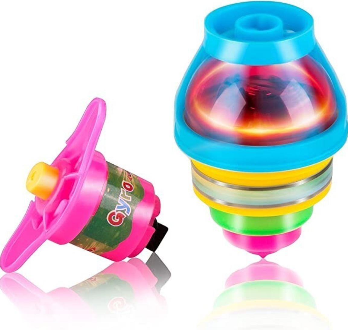 Trompo De Luz Juguete Económico Piñata Fiesta 50pz