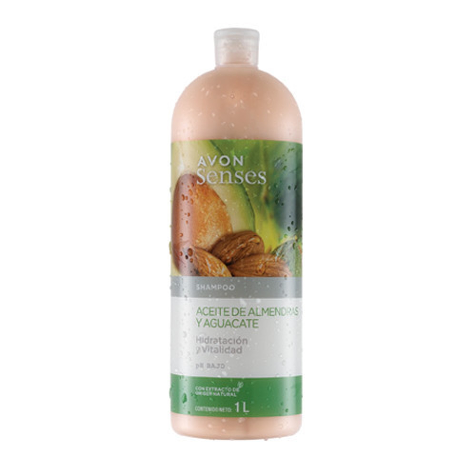 Shampoo De Aceite De Almendra Y Aguacate Senses Avon