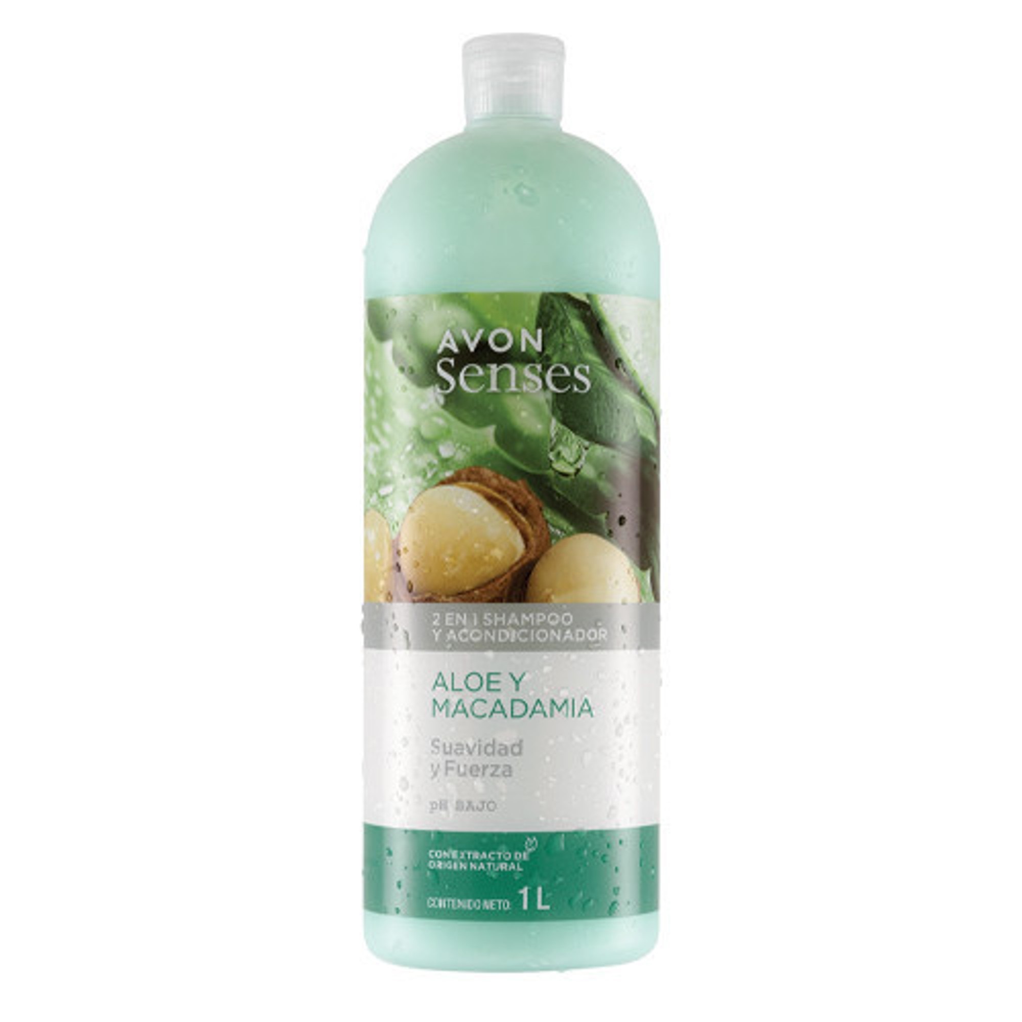 Shampoo Y Acondicionador Aloe Y Macadamia Senses Avon