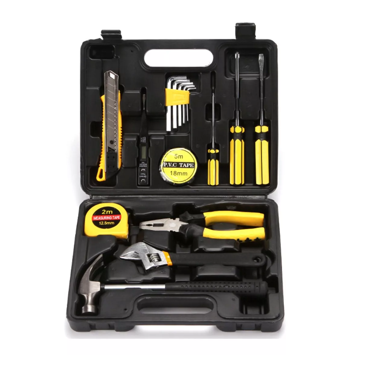 Juego De Herramientas Mecánicas Domésticas Reparación 16 Pzas.