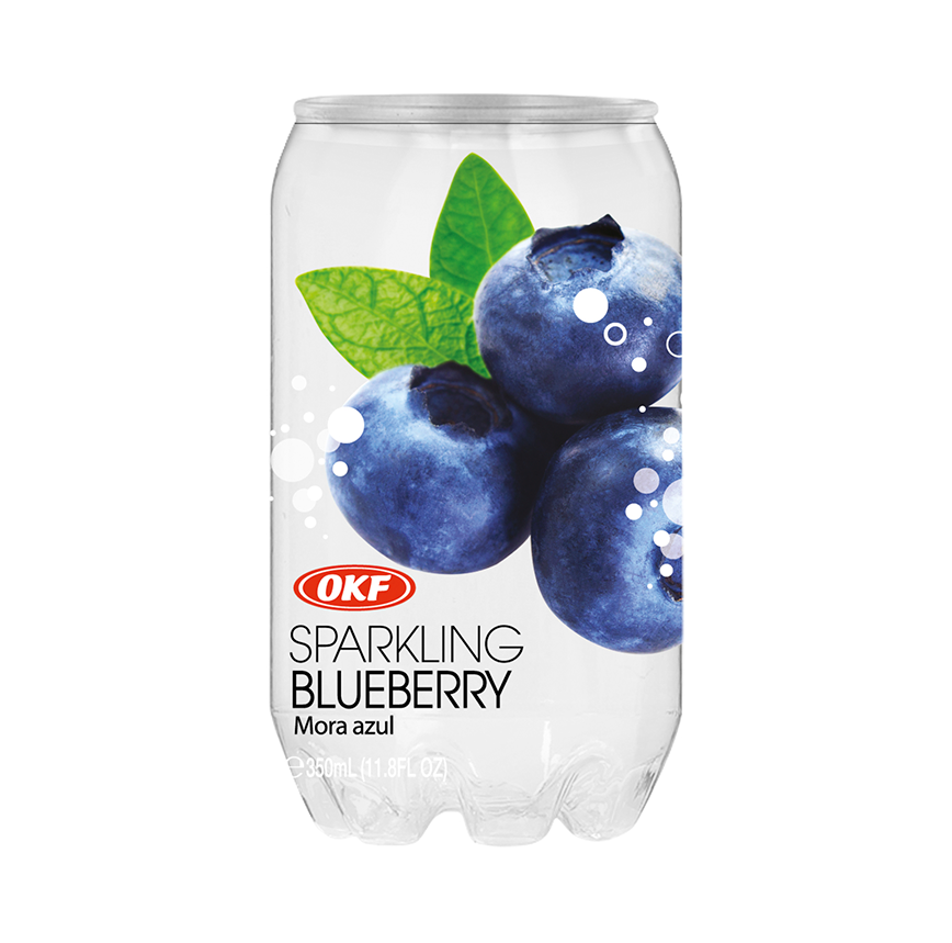 Sparkling Soda Coreana Sabor Blueberry (6 pack)