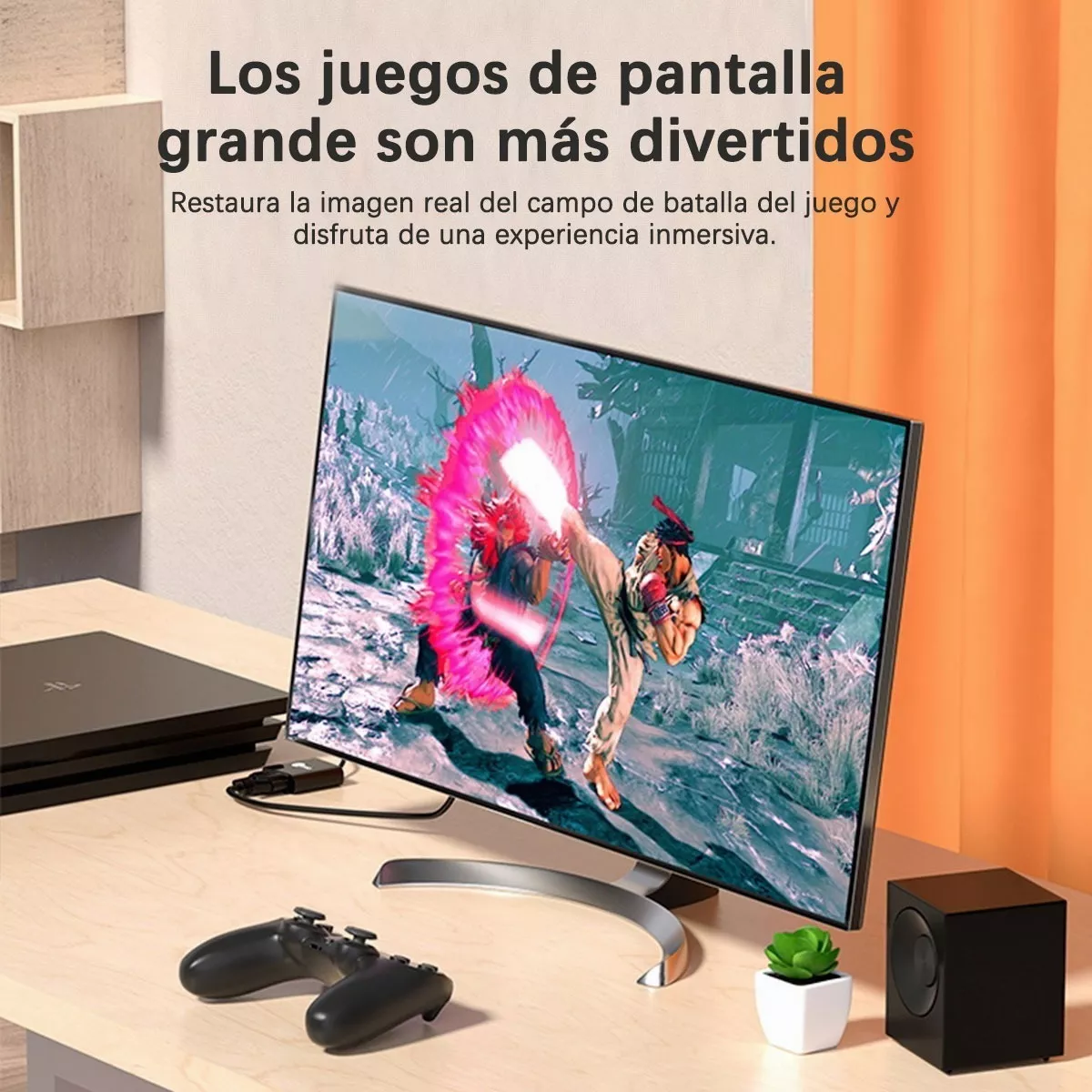 Adaptador Convertidor De Dvi-d A Vga