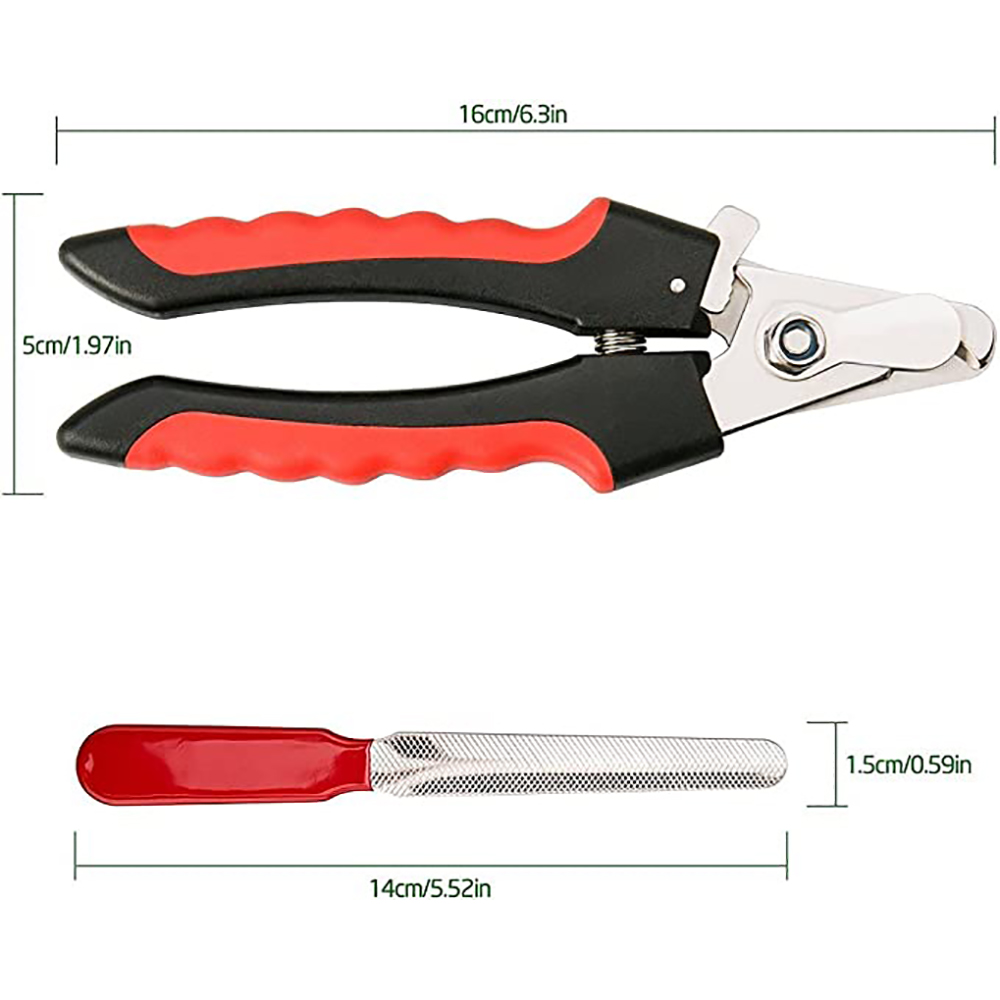 Corta Uñas Para Perro O Gato Mascota Chico Kit + Lima