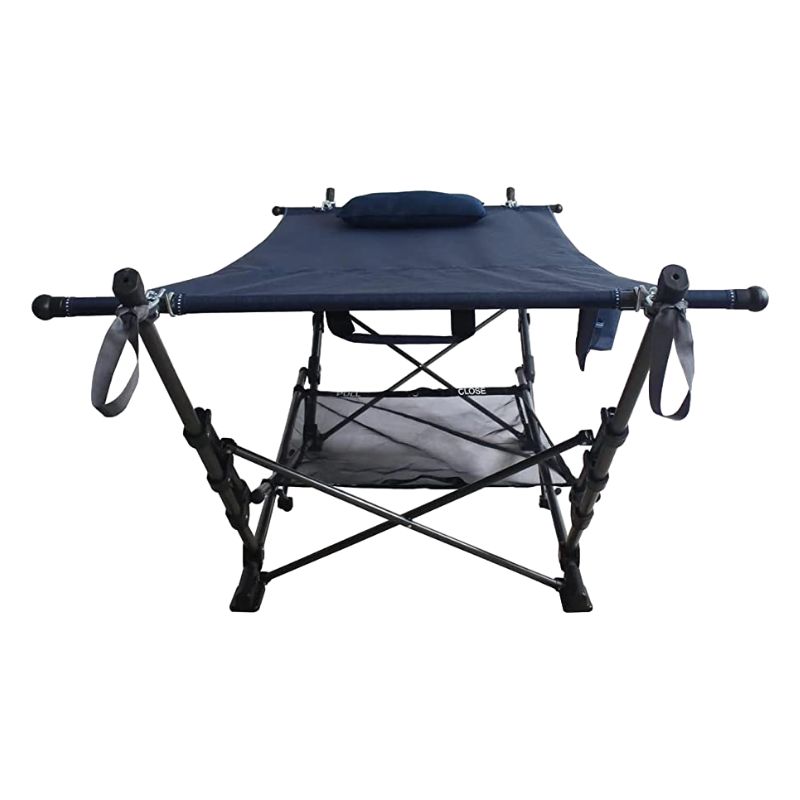 Hamaca Plegable Member's Mark Azul Usada