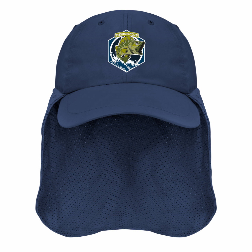 Gorra Pescador Fishing Club C/Faldón Malla Azul Navy Sion