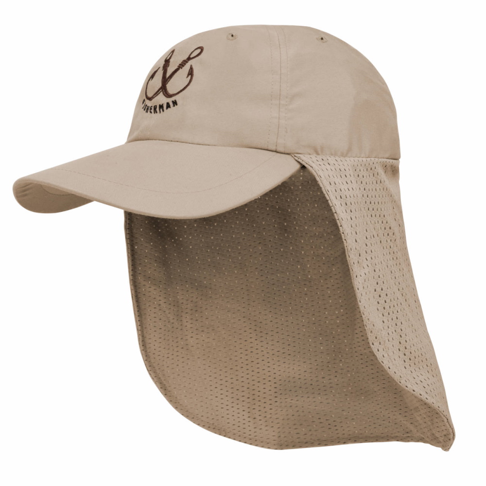 Gorra Pescador Fisherman C/Faldón Malla Beige Stone Sion