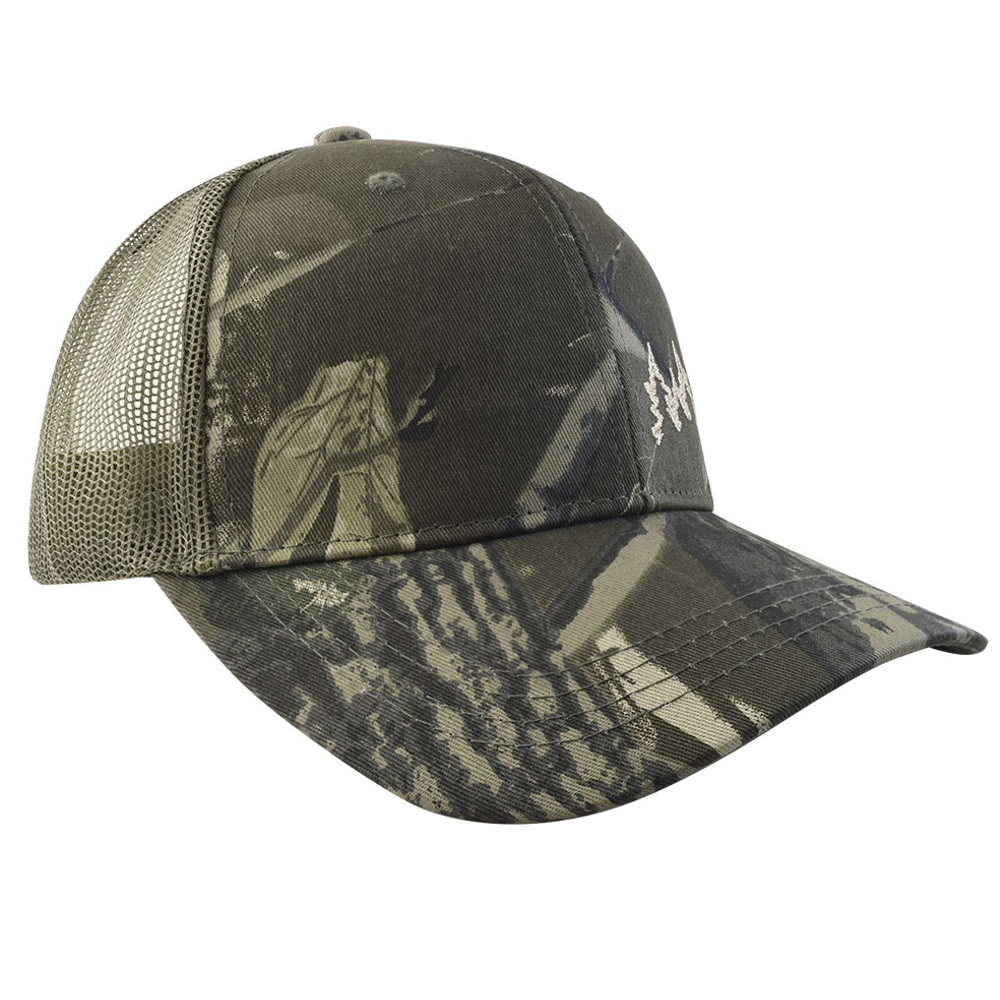 Gorra Survivor C/Malla Ajustador Café Semicurva Sion