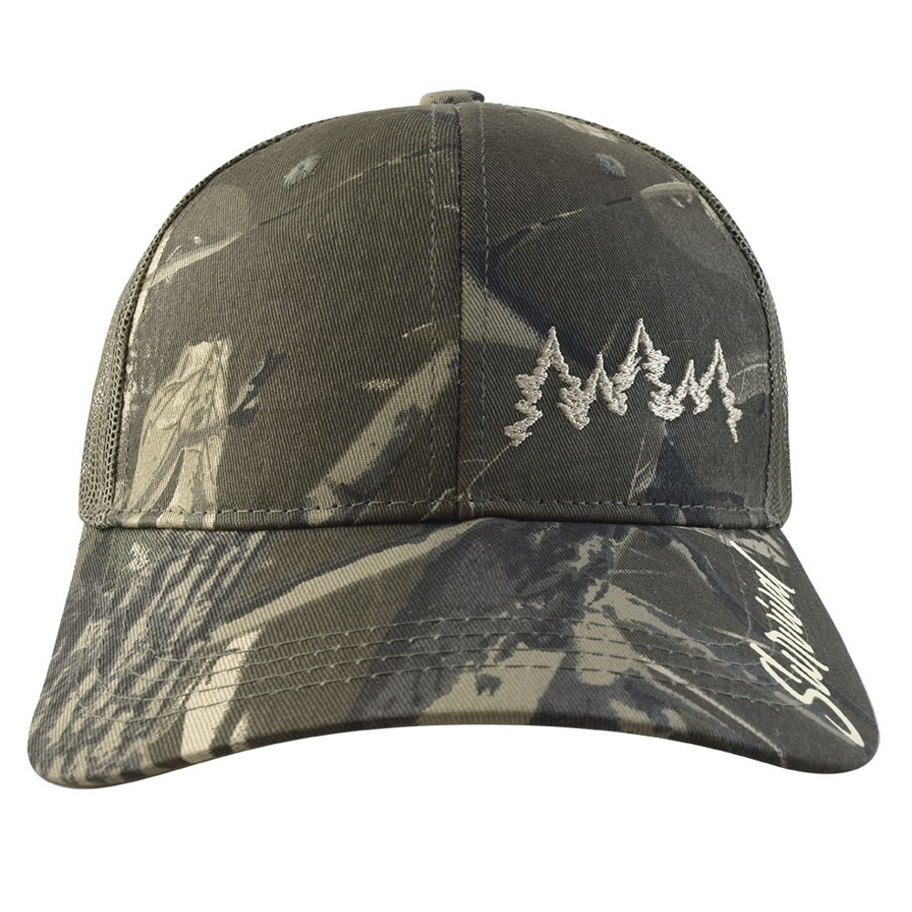 Gorra Survivor C/Malla Ajustador Café Semicurva Sion