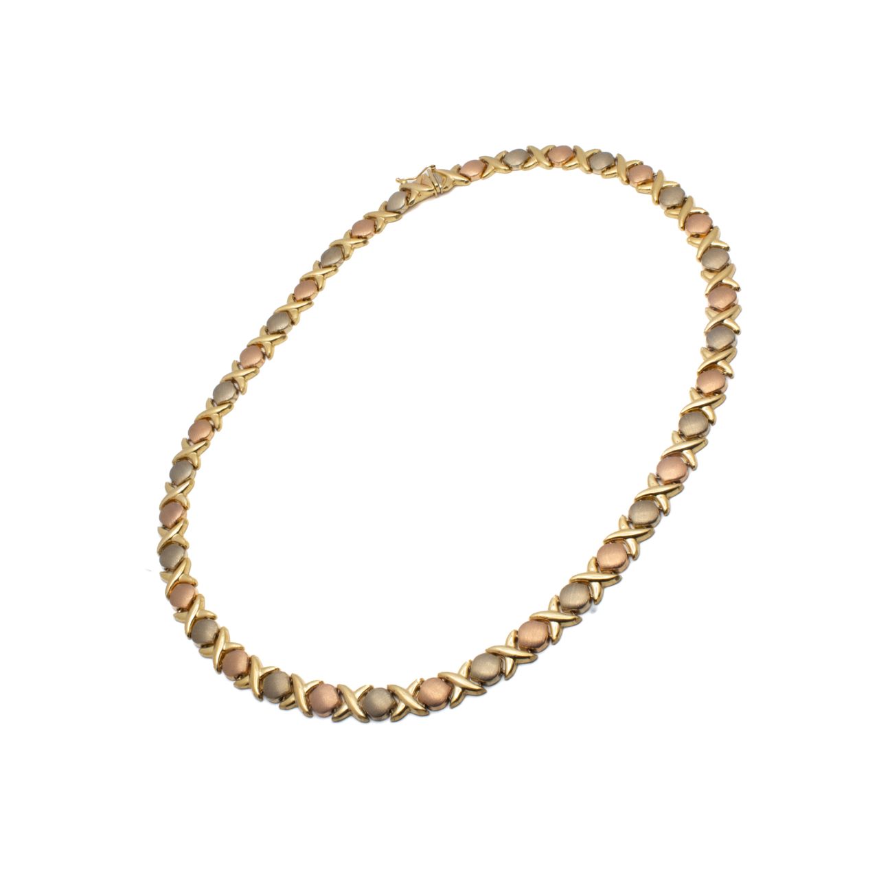 Juego Italiano Paloma Picasso 3 Oros en Oro 14 Kilates. Oro Fino Joyería.