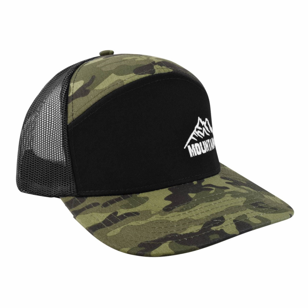 Gorra Mountain HIke C/Malla Negro/Verde SnapBack Sion