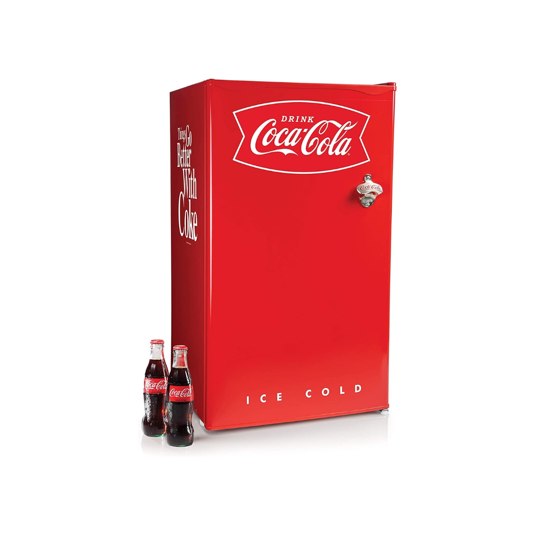 Frigobar Coca Cola 3.2 Pies con Congelador CRF32CK Tempt Ajustable