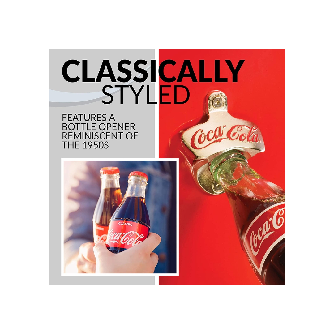 Frigobar Coca Cola 3.2 Pies con Congelador CRF32CK Tempt Ajustable