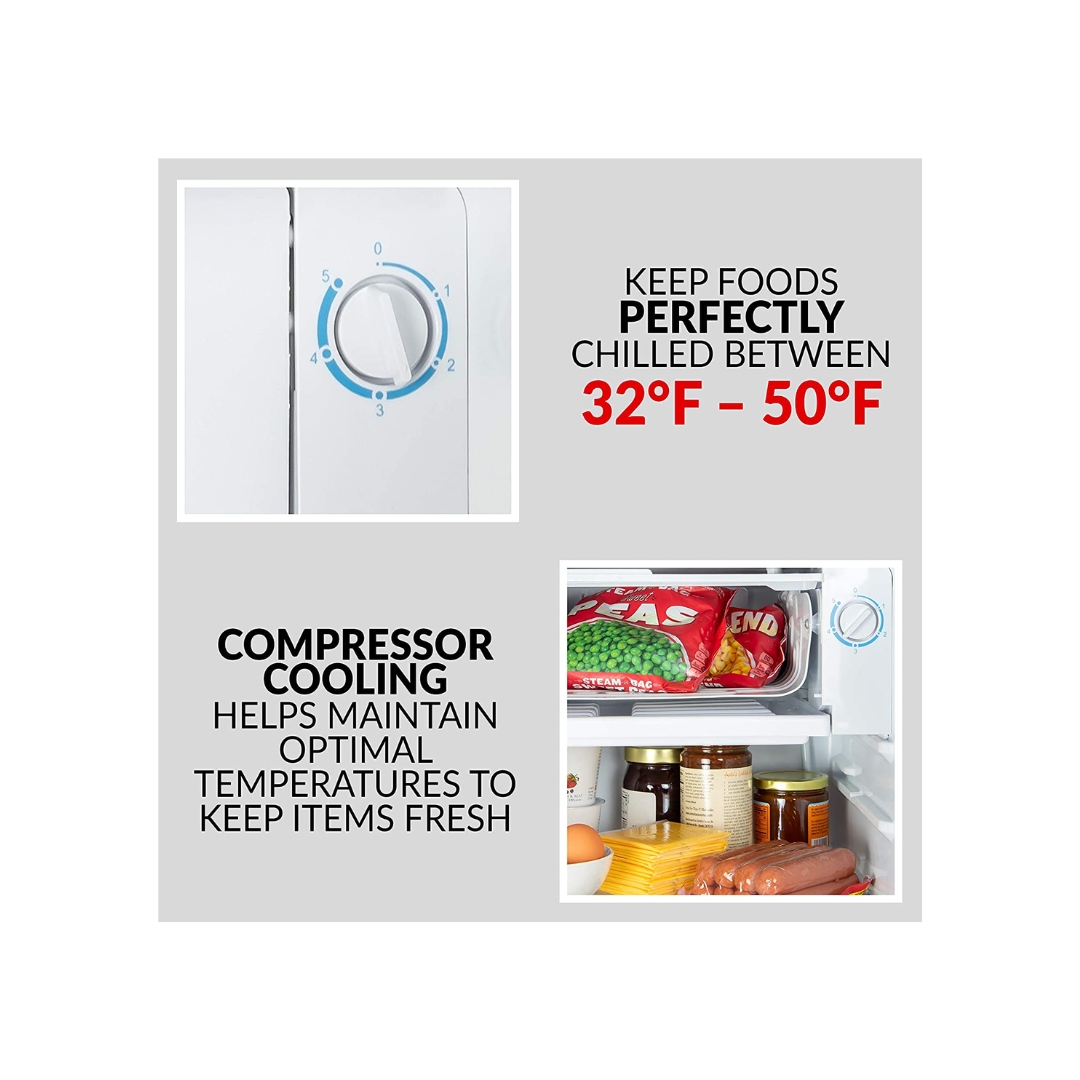 Frigobar Coca Cola 3.2 Pies con Congelador CRF32CK Tempt Ajustable