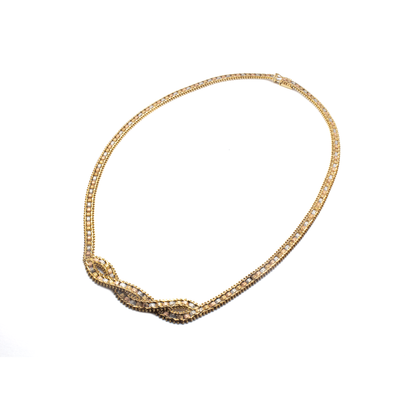 Juego Italiano 3 Oros en Oro 14 Kilates.