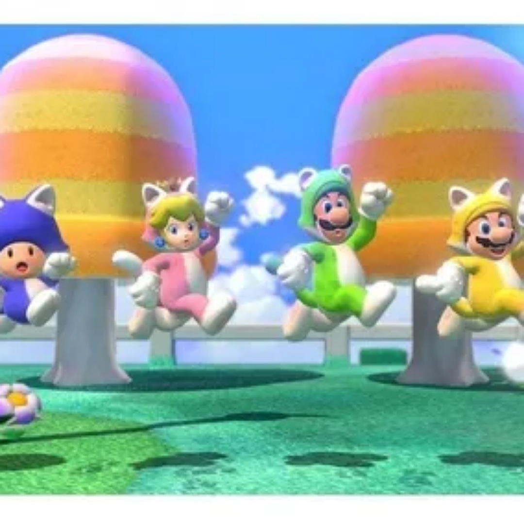 Super Mario 3D World mas Bowsers Fury Standard Edition Nintendo Switch Físico