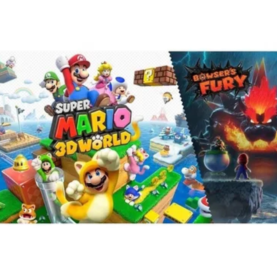 Super Mario 3D World mas Bowsers Fury Standard Edition Nintendo Switch Físico