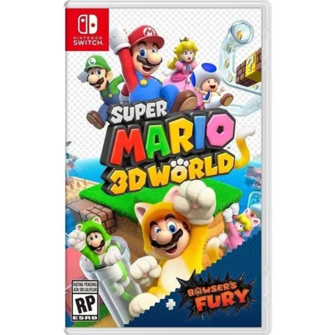 Super Mario 3D World mas Bowsers Fury Standard Edition Nintendo Switch Físico