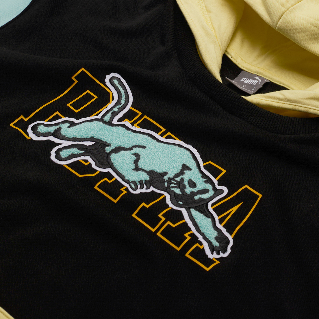 Pp Puma Combine Hoodie 532102-01 para hombre