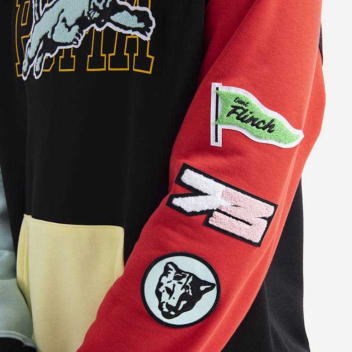 Pp Puma Combine Hoodie 532102-01 para hombre