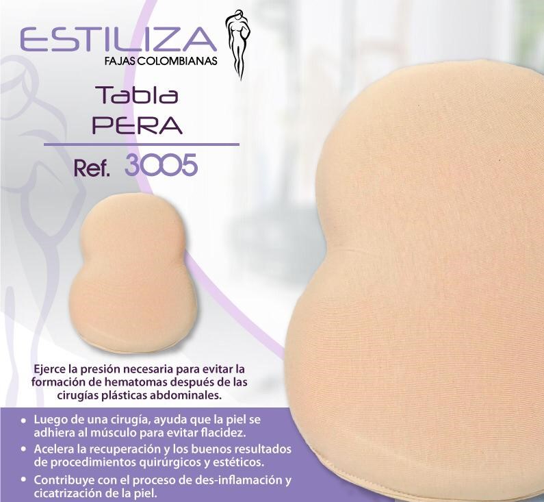 Tabla Pera Abdominal Postquirúrgica Y Uso Diario abdominoplastia lipo