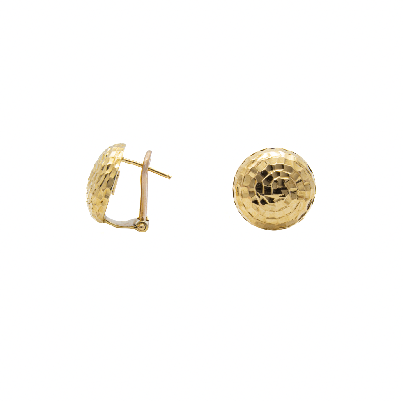 Aretes Oro Dorado Oro 14 Kilates.