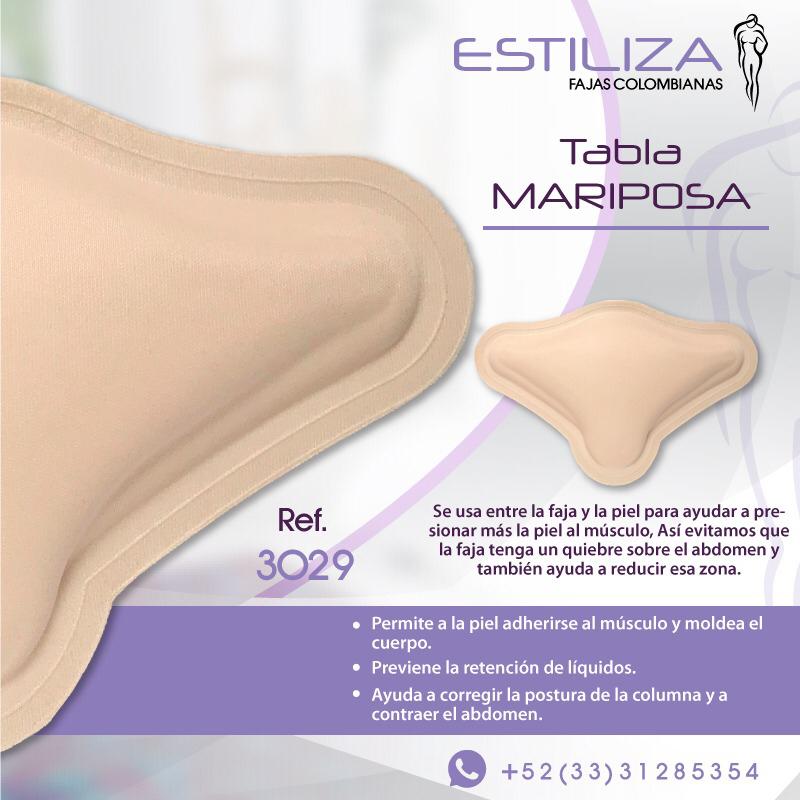 Tabla Mariposa Lumbar Postquirúrgica Uso Diario colombiana lipo abdominoplastia